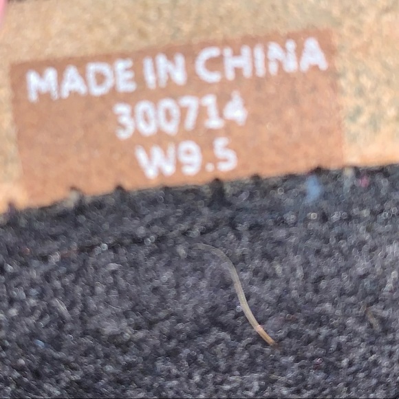 Toms 9.5W side zip cheetah print suede ankle boots - Picture 12 of 14